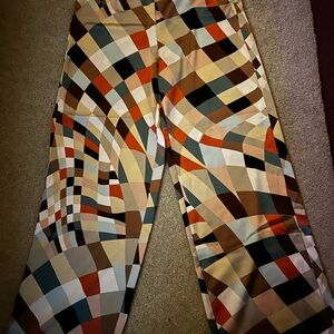 Forever 21 Multicolor Geometric Women's Pants
